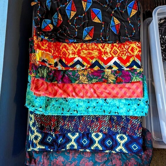 lot of 9 TC lularoe leggings - Picture 1 of 9